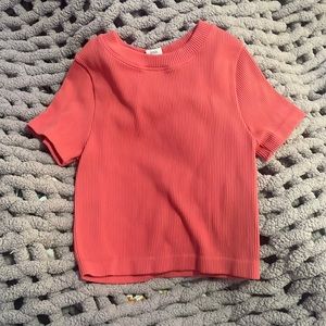 Pink/orange crop top